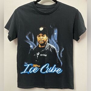 Black Ice Cube Graphic T-Shirt